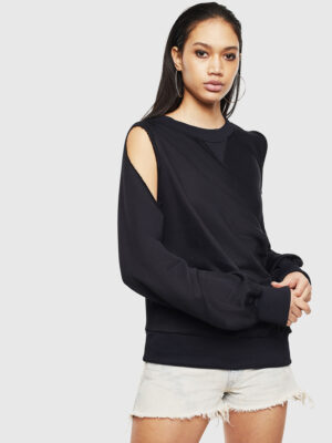 Diesel Sweatshirt - FINVERT SWEATSHIRT black Diesel Sweatshirt - FINVERT SWEATSHIRT black