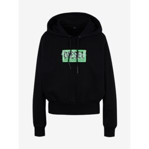 Diesel Sweatshirt - FMAGDALENAE1 SWEATSHIRT black Diesel Sweatshirt - FMAGDALENAE1 SWEATSHIRT black