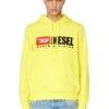 Diesel Sweatshirt - S-GINN-HOOD-DIV SWEAT-SHIRT yellow