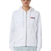 Diesel Sweatshirt - S-GINN-HOOD-ZIP-DIV SWEAT white