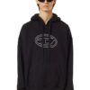Diesel Sweatshirt - S-UMMER-BIGOVAL SWEAT-SHI black