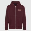 Diesel Sweatshirt - SGIRKHOODZIPLOGO SWEATSHIRT burgundy
