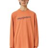 Diesel Sweatshirt- T-JUST-LS-IND T-SHIRT orange