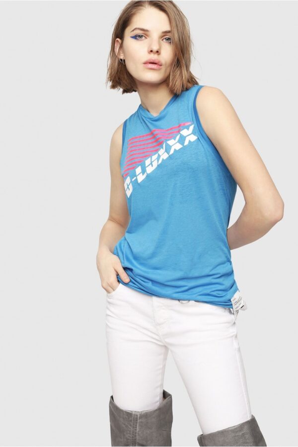 Diesel T-Shirt Women / Girls Light Blue