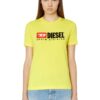 Diesel T-shirt - T-REG-DIV T-SHIRT yellow