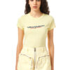 Diesel T-shirt - T-SLI-IND T-SHIRT yellow