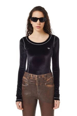 Diesel T-shirt - T-VELLY T-SHIRT black Diesel T-shirt - T-VELLY T-SHIRT black