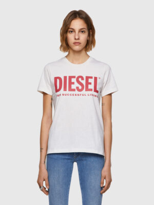 Diesel T-shirt - TSILYECOLOGO TSHIRT white Diesel T-shirt - TSILYECOLOGO TSHIRT white