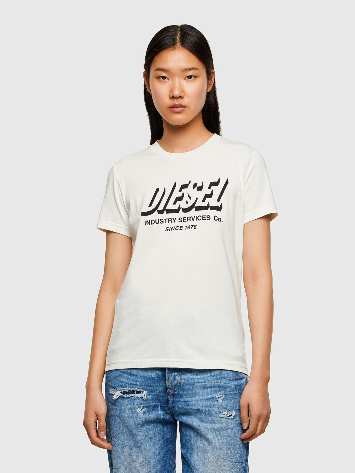 Diesel T-shirt - TSILYR4 TSHIRT white
