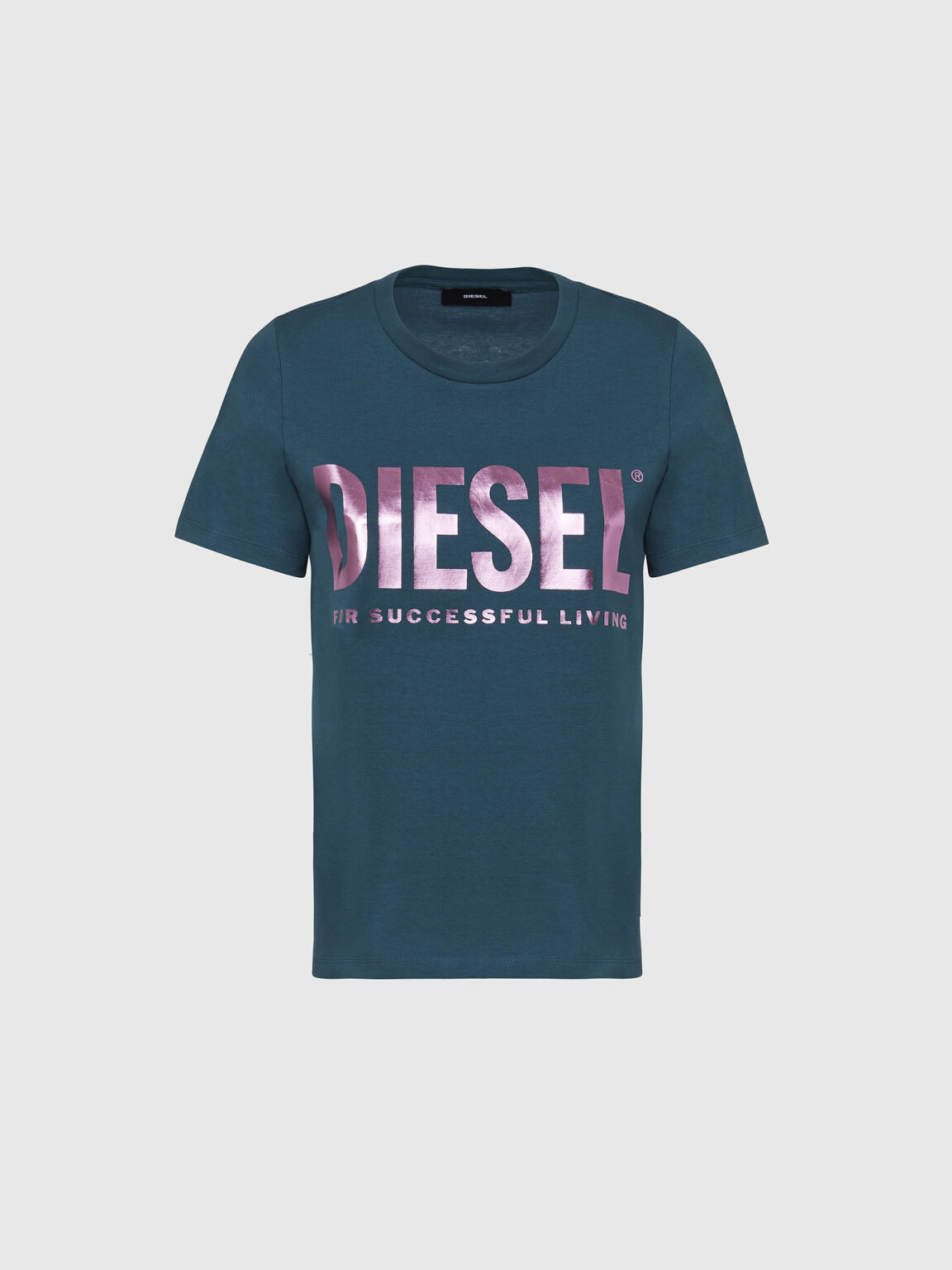 Diesel T-shirt - TSILYWX TSHIRT blue-green