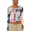 Diesel Top - T-BALLET-CUT TANK TOP blue