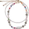 Different pearlescent layering ankle multicolor