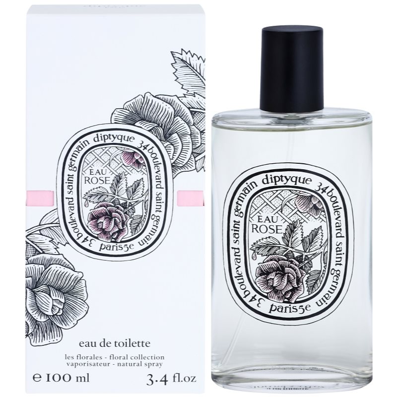 Diptyque Eau Rose Eau de Toilette hölgyeknek 100 ml-Ár