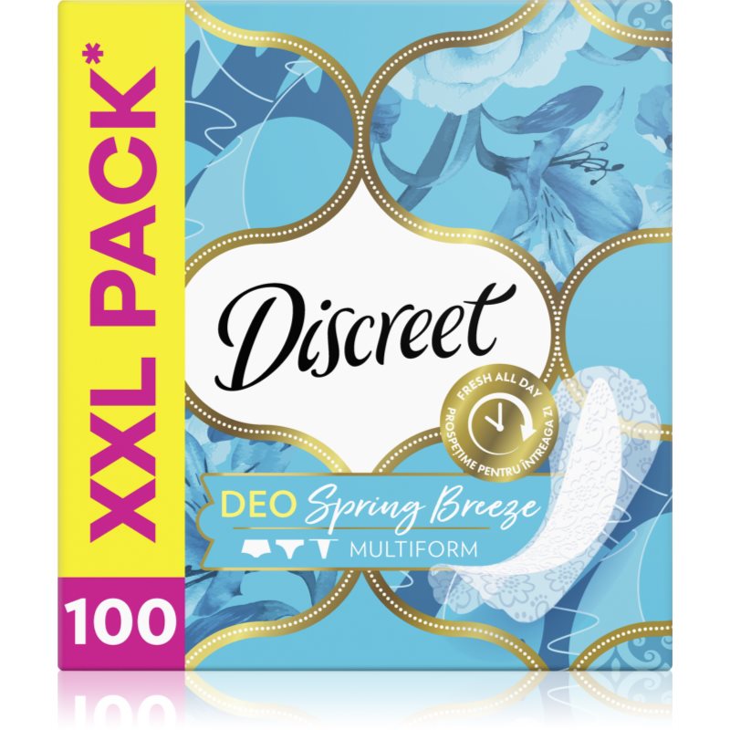 Discreet Multiform Spring Breeze tisztasági betétek 100 db-Ár