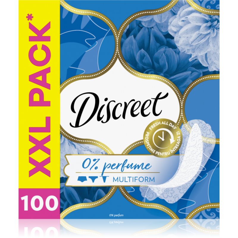 Discreet Multiform Summer Fresh tisztasági betétek 100 db-Ár