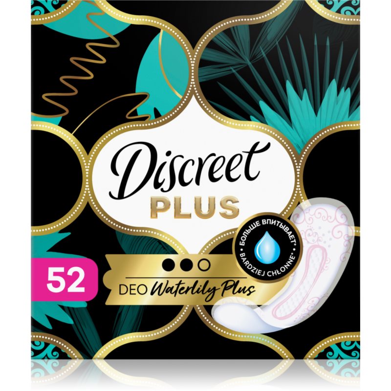 Discreet Waterlily Plus tisztasági betétek 52 db-Ár