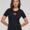 Disney 100 Minnie Badge Women's T-Shirt Black