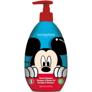 Disney Mickey Shampoo & Shower Gel sampon és tusfürdő gél 2 in 1 gyermekeknek 500 ml-Ár