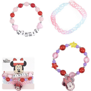 Disney Minnie Bracelets karkötő gyermekeknek 3 db-Ár
