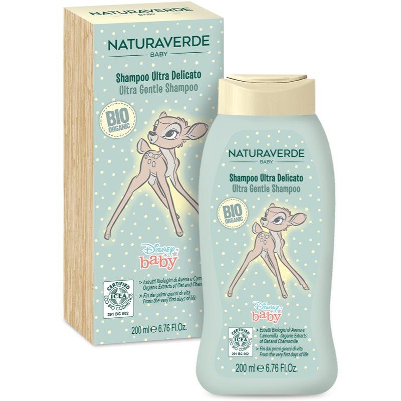 Disney Naturaverde Baby Ultra Gentle Shampoo gyengéd sampon újszülötteknek 200 ml-Ár