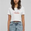 Dolce Far Niente Cropped Tee White