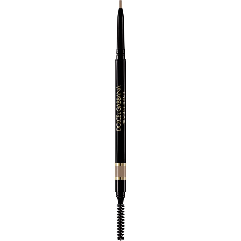 Dolce&Gabbana Brow Restyler Pencil szemöldök ceruza kefével árnyalat 01 Honey Blonde - Neutral Ash Beige 0.09 g-ár