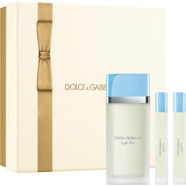 Dolce&Gabbana Light Blue EDT Trio Gift Set NEW ajándékszett hölgyeknek-ár