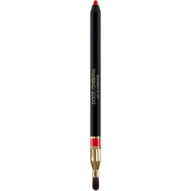 Dolce&Gabbana My Lip Overliner szájceruza ecsettel árnyalat 08 My Devotion Red - Pink Toned Red 1.2 g-ár