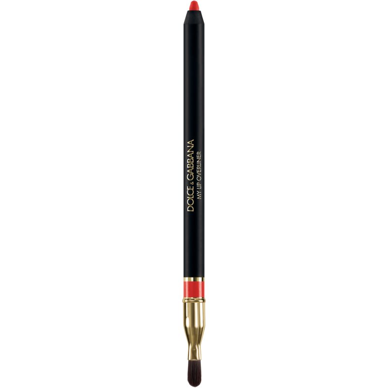 Dolce&Gabbana My Lip Overliner szájceruza ecsettel árnyalat 09 My Bright Red - Bright Orange Toned Red 1.2 g-ár