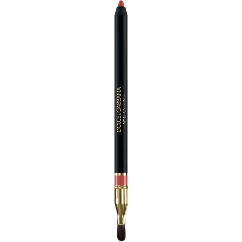 Dolce&Gabbana My Lip Overliner szájceruza ecsettel árnyalat 10 My Pinky Coral - Pink Muted Coral 1.2 g-ár