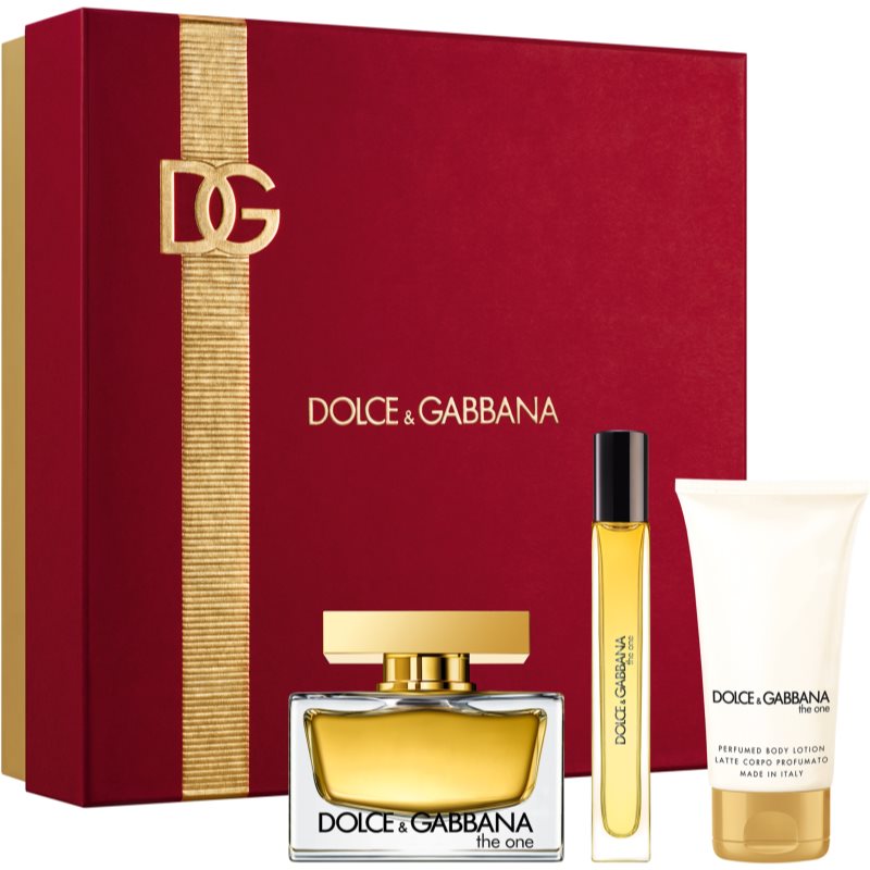 Dolce&Gabbana The One EDP Gift Set ajándékszett hölgyeknek