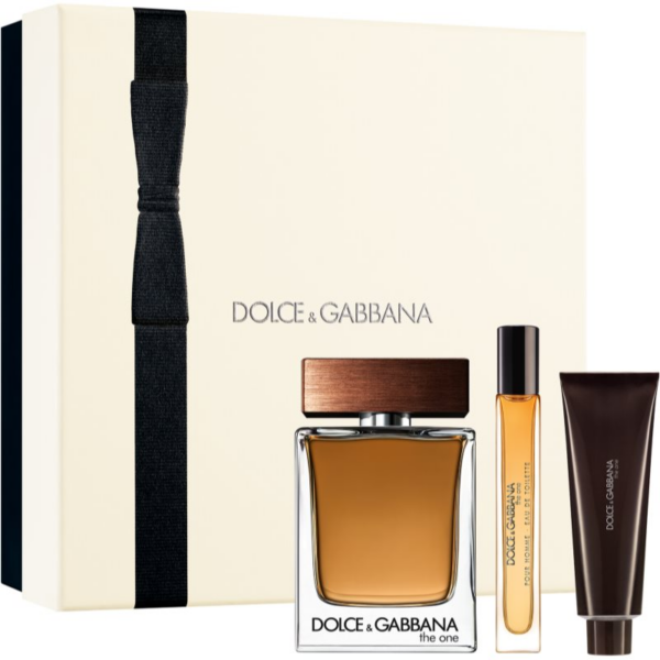 Dolce&Gabbana The One for Men EDT Trio Gift Set ajándékszett uraknak