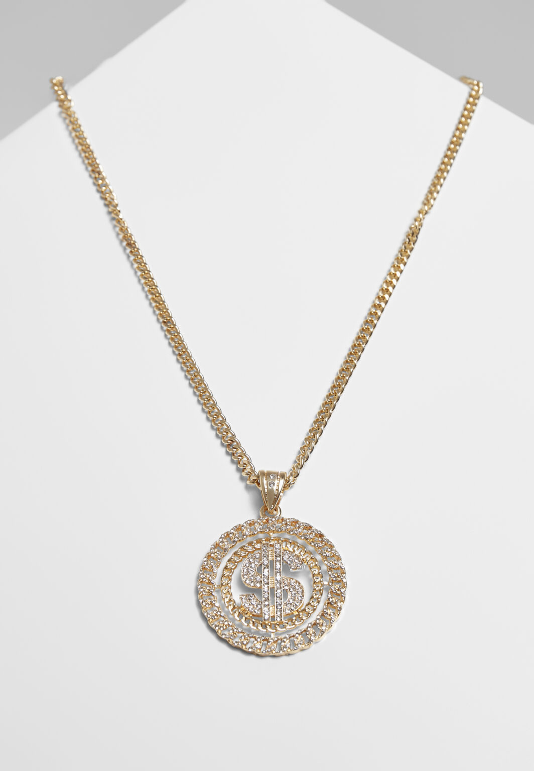 Dollar necklace - gold color