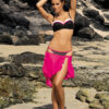 Dolores Nero-Popstar M-307 black-white-pink swimsuit (174) As in the picture