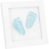 Dooky Crystal Memories DeLuxe 3D Frame Handprint & Footprint baba kéz- és láblenyomat-készítő szett 1 db-ár