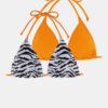 Dorina Set of two women's swimwear tops in orange and white DO - Ladies