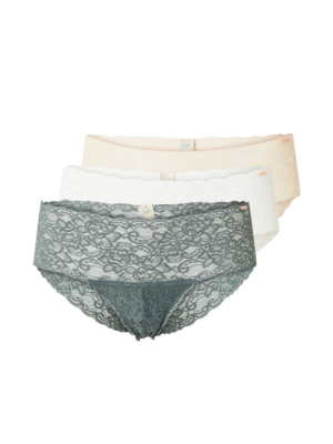 Dorina Slip  bézs / sötétzöld / fehér-Ár