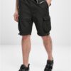 Double Pocket Cargo Shorts Black
