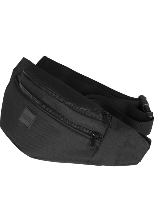 Double shoulder bag blk/blk