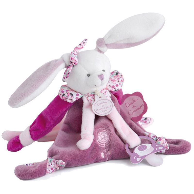 Doudou Gift Set Bunny with Soother Clip plüss játék csattal 1 db-Ár