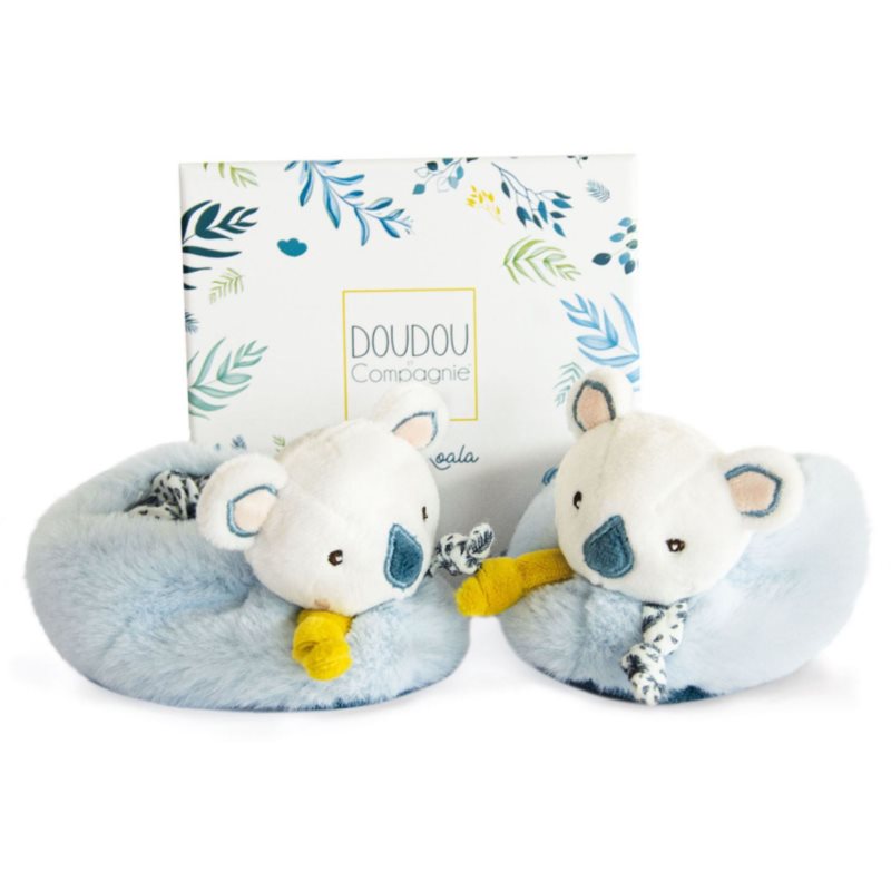 Doudou Koala Yoca babacipőszett csörgővel 0-6 months 1 db-Ár