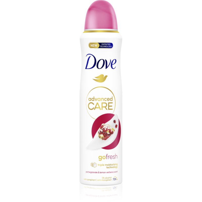 Dove Advanced Care Go Fresh izzadásgátló alkoholmentes Pomegranate & Lemon Verbena 200 ml-Ár