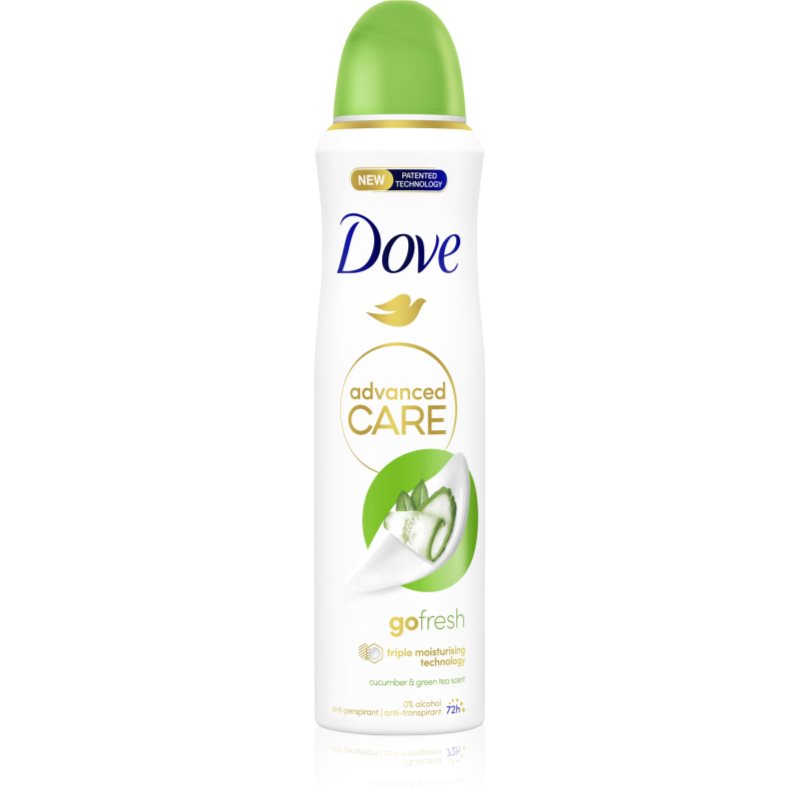 Dove Advanced Care Go Fresh izzadásgátló spray 72 óra Cucumber & Green Tea 150 ml-Ár