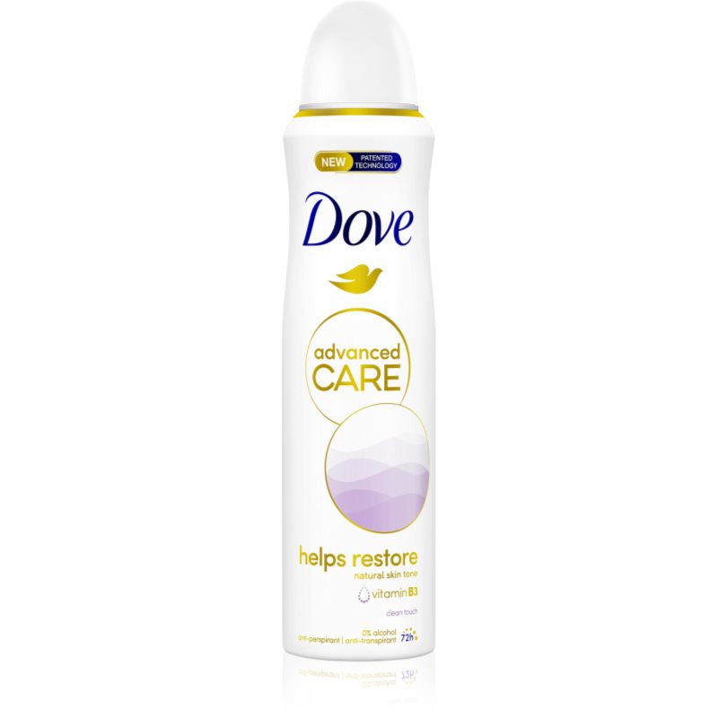Dove Advanced Care Helps Restore izzadásgátló alkoholmentes Clean Touch 150 ml-Ár