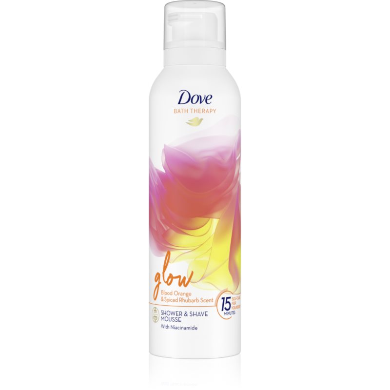 Dove Bath Therapy Glow tusoló hab Blood Orange & Rhubarb 200 ml-Ár