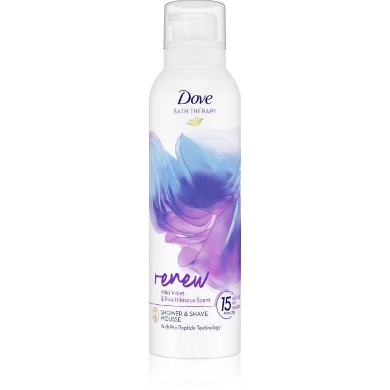 Dove Bath Therapy Renew tusoló hab Wild Violet & Pink Hibiscus 200 ml-Ár