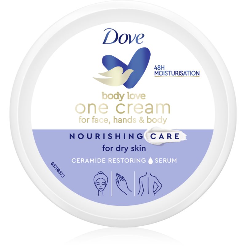 Dove Body Love tápláló krém arcra