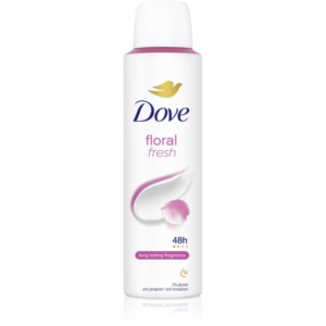 Dove Floral Antiperspirant felfrissítő dezodor spray -ben hölgyeknek 150 ml