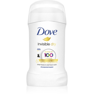 Dove Invisible Dry Antiperspirant kemény izzadásgátló fehér foltok ellen 48h 40 ml-Eredeti