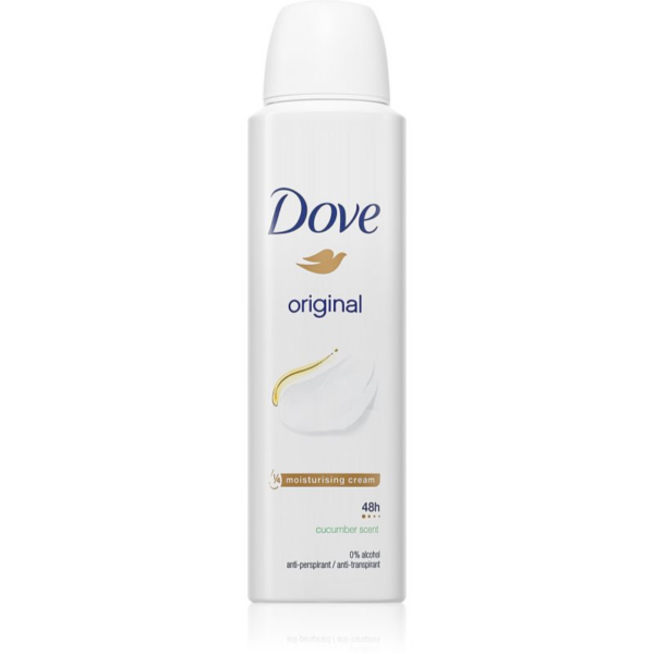 Dove Original izzadásgátló spray dezodor 48h 150 ml-Eredeti